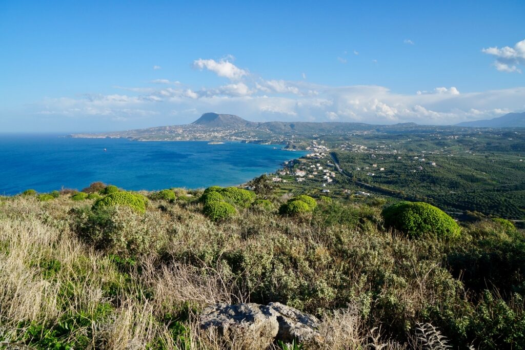 View from the hill near Vamos