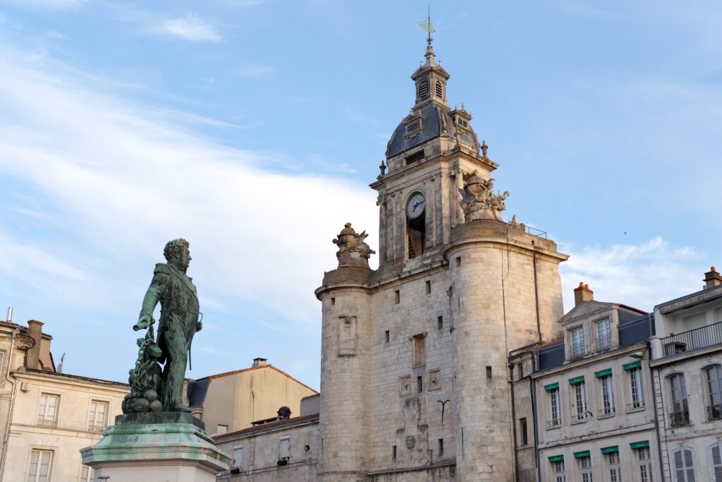 La Grosse Horloge / Great Clock in La Rochelle, Charente-Maritime