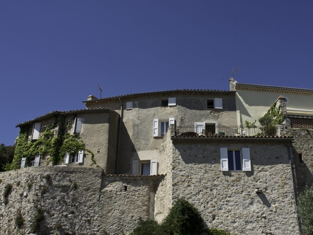 Buildings in Le Castellet, Provence