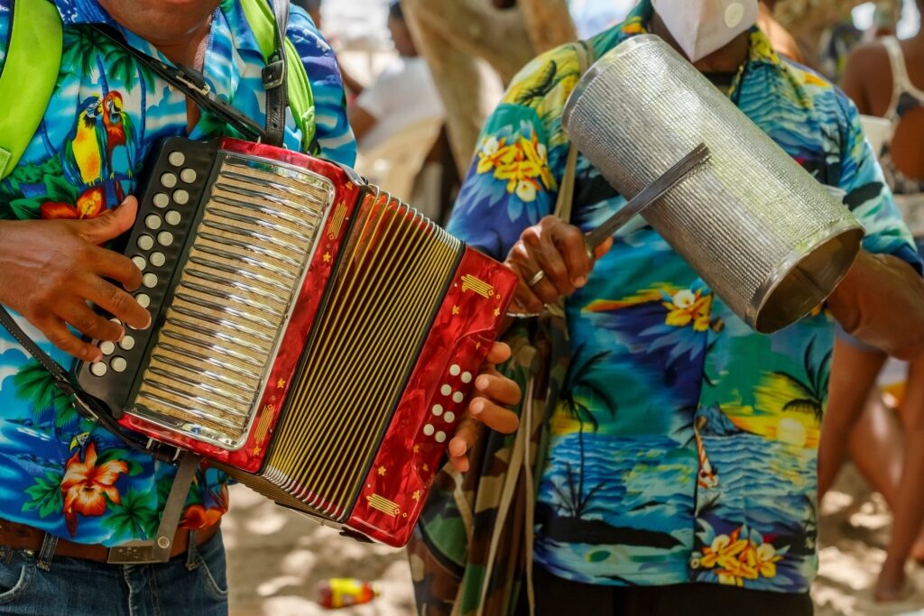 People playing Merengue music