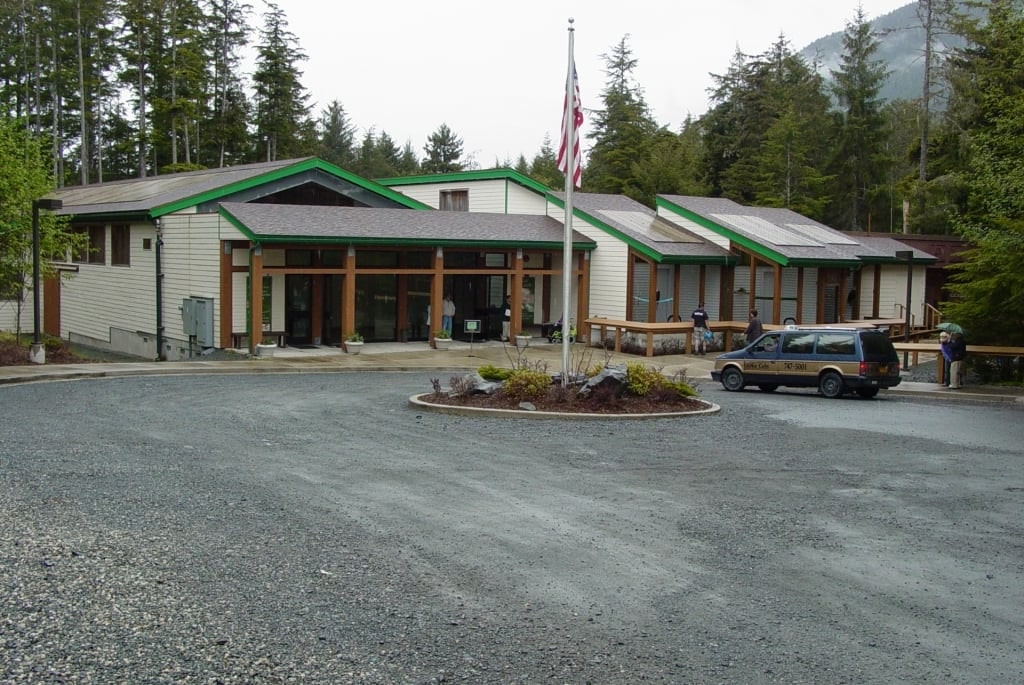 Exterior of Alaska Raptor Center, Sitka