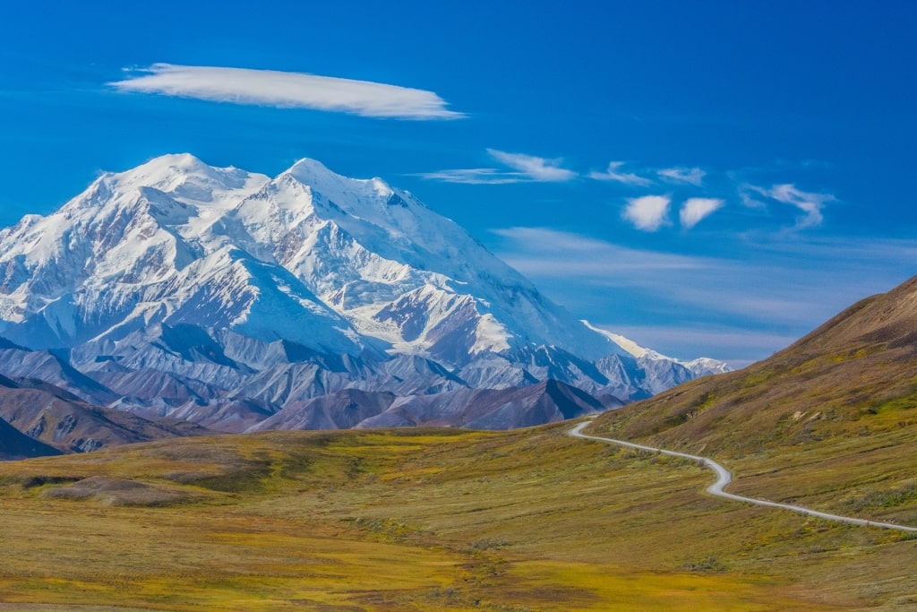 Landscape of Park Road, Denali National Park