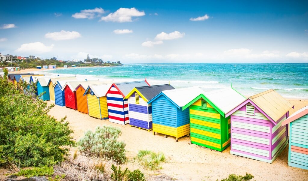 Brighton Beach, one of the best beaches in Melbourne