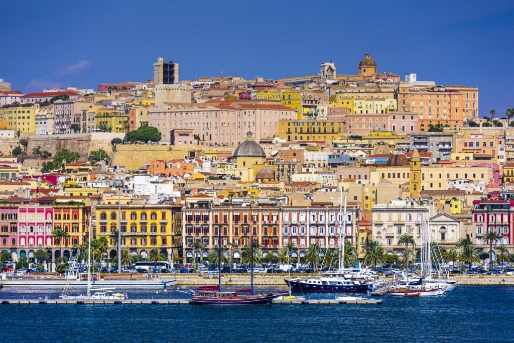 Waterfront of Cagliari