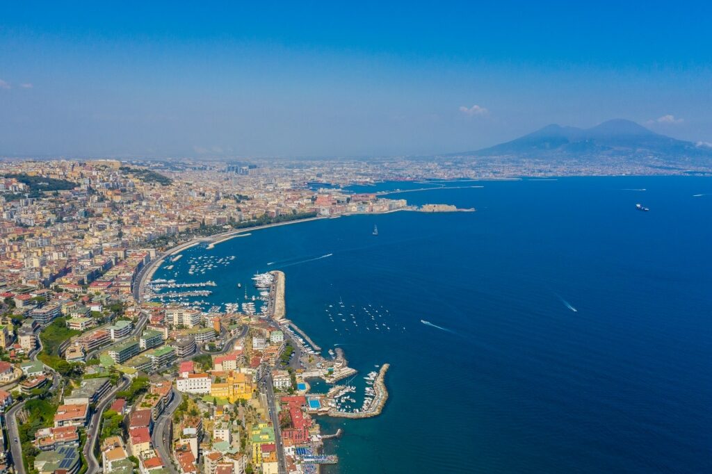 Beautiful landscape of Naples