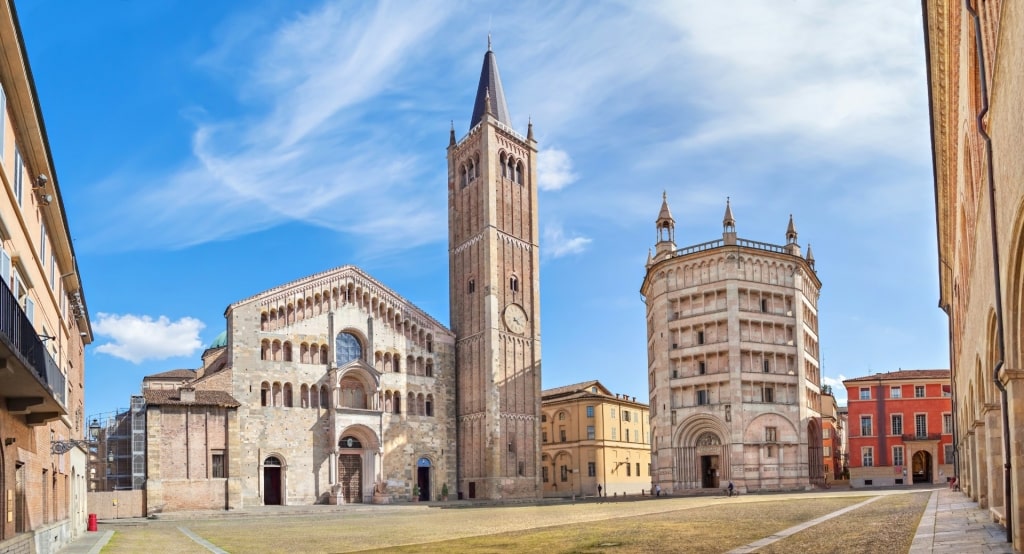 Street view of Parma