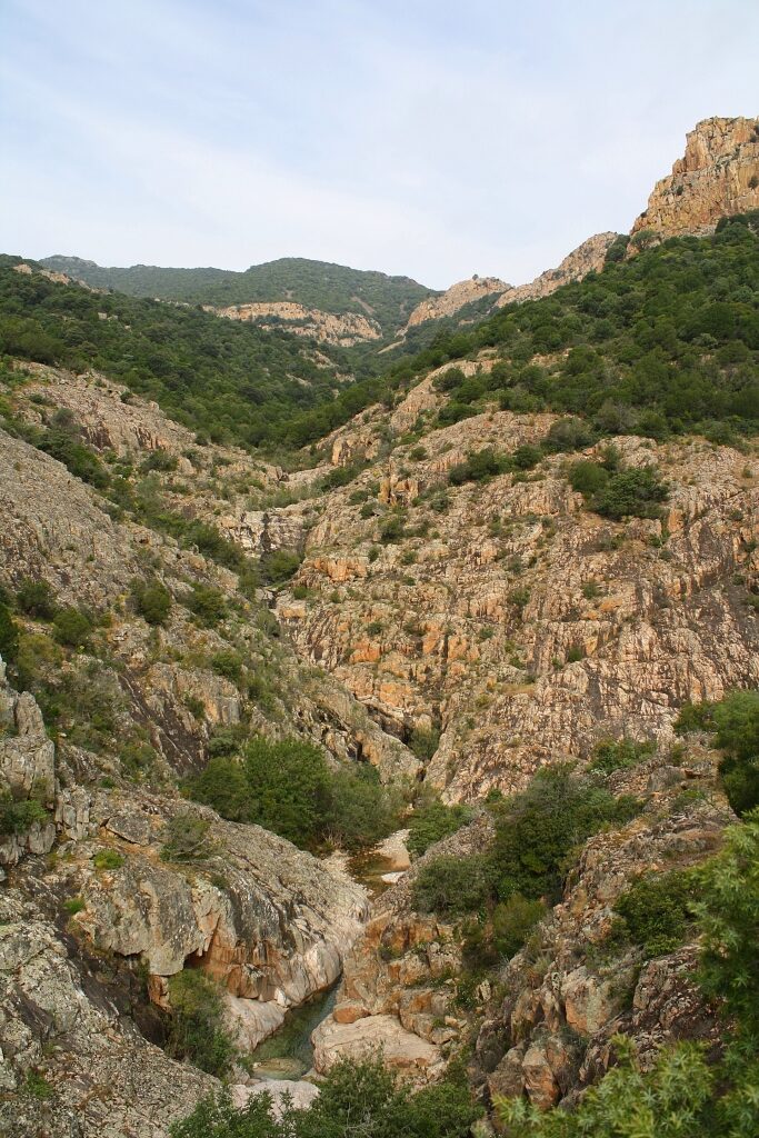 View of Mount Arcosu, Sardinia