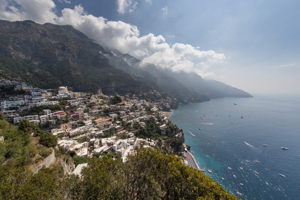 Seaside town of Positano