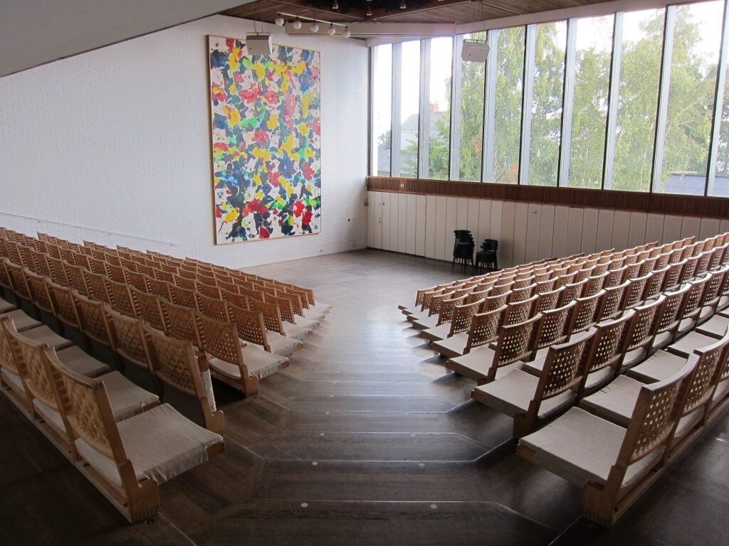 Auditorium inside Louisiana Museum of Modern Art