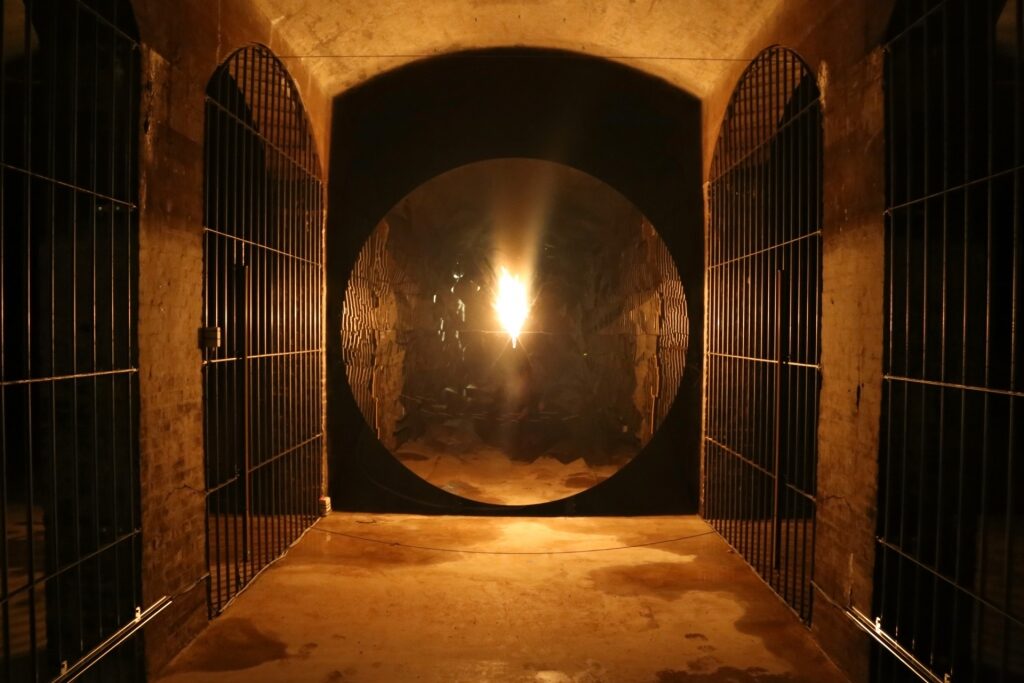 View inside the The Cisterns