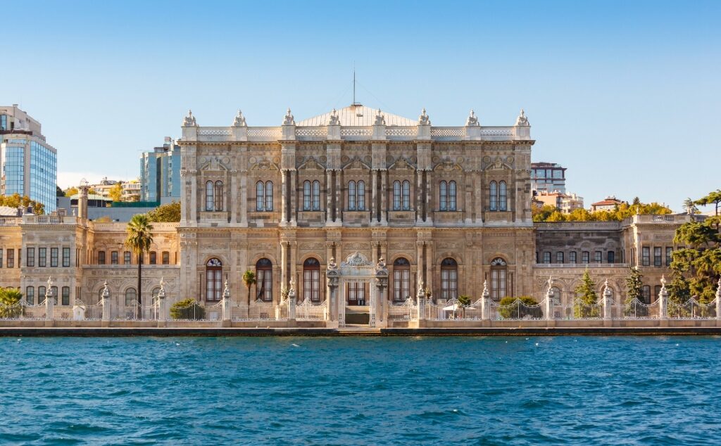 Exterior of Dolmabahce Palace