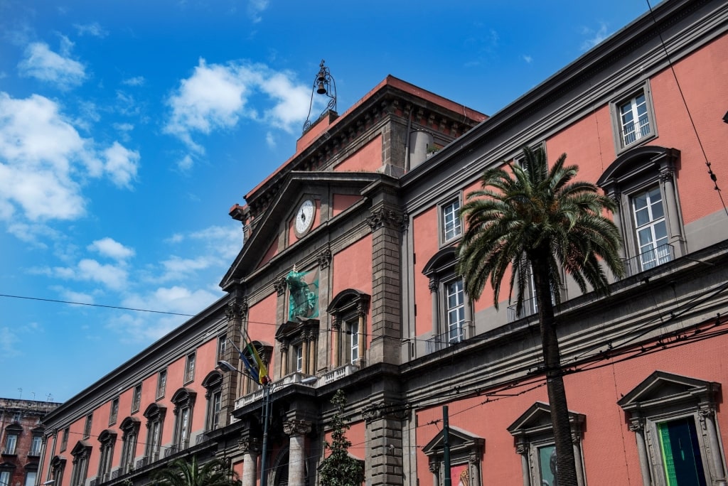 Exterior of National Archaeological Museum of Naples