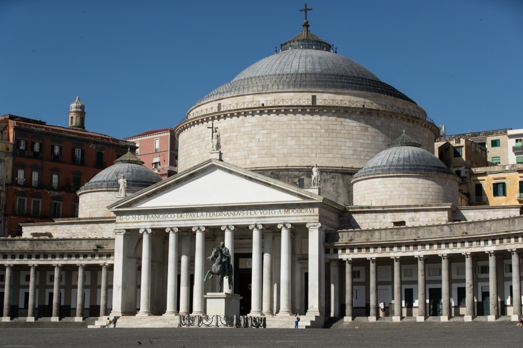 Exterior of San Francesco di Paola Basilica