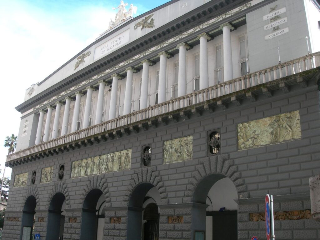 Exterior of San Carlo Theatre
