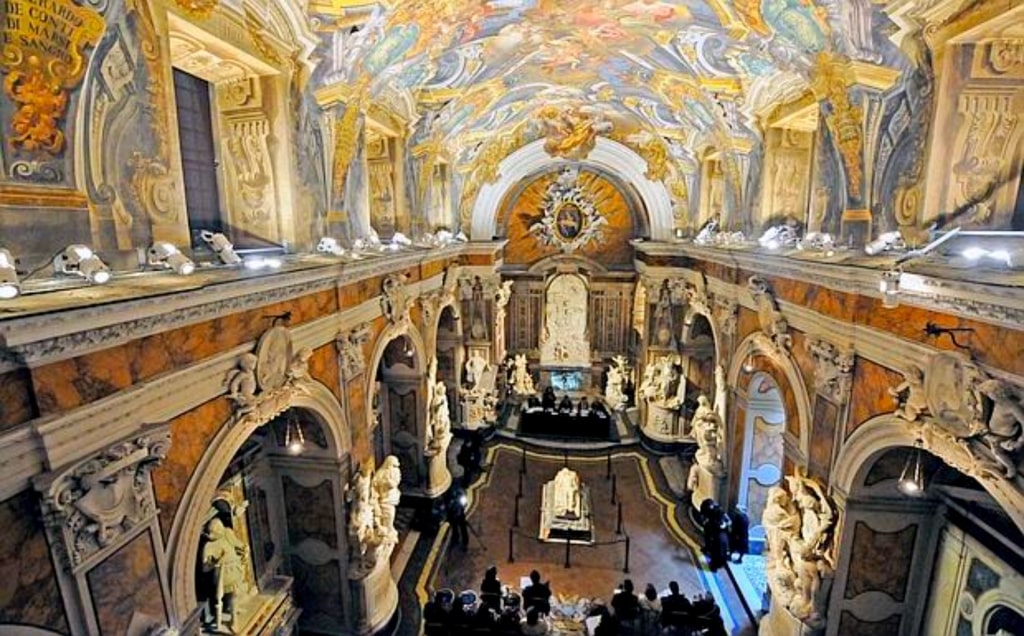 Interior of Sansevero Chapel