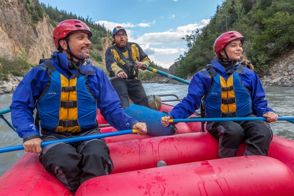 River rafting in Denali National Park