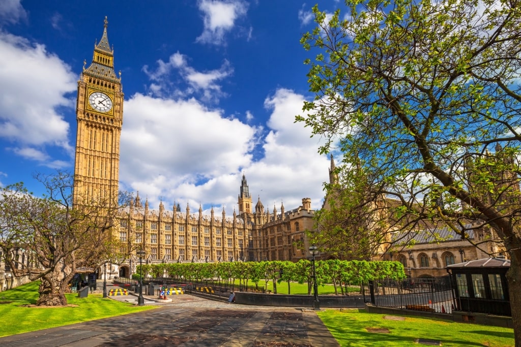 Street view of London