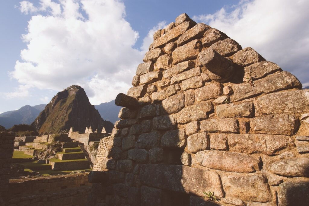 Ruins in Machu Picchu