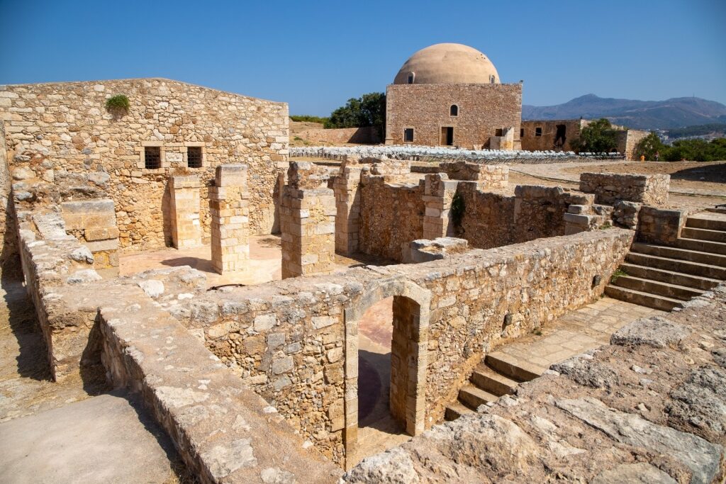 Exterior of Fortezza of Rethymno, Crete