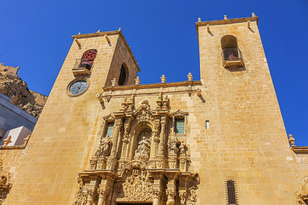 Exterior of Basilica of Santa Maria, Alicante