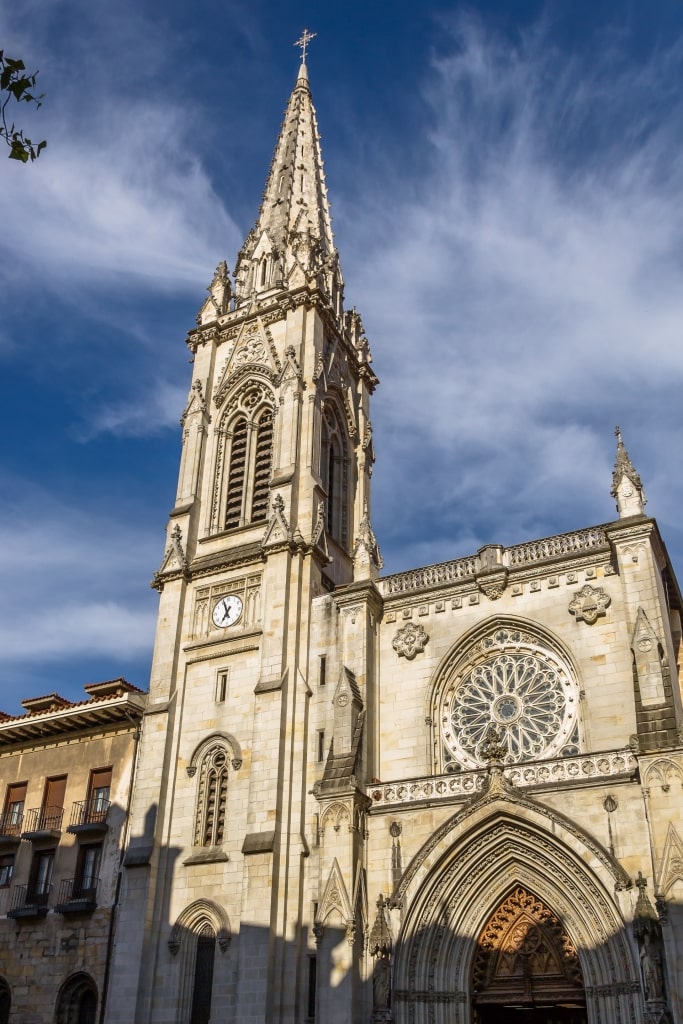 Exterior of Cathedral of Santiago, Bilbao