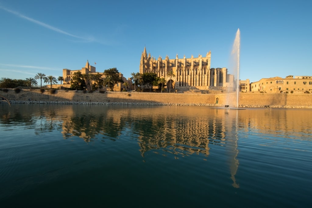 View of La Seu Cathedral, Palma De Mallorca