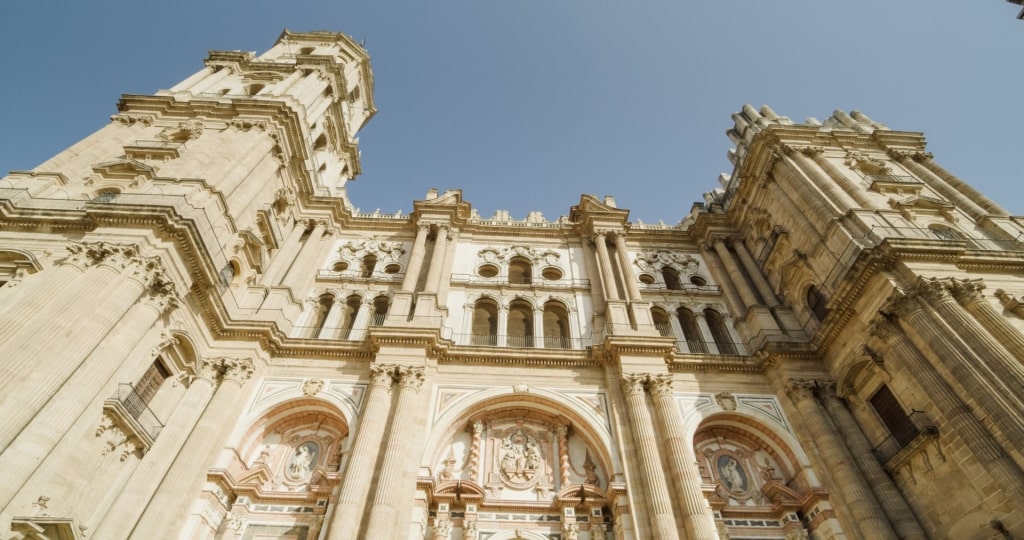 Exterior of Malaga Cathedral