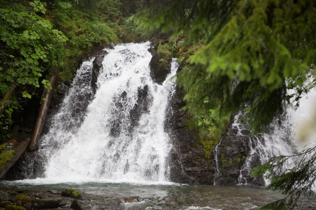 Majestic Salmon Creek Waterfall