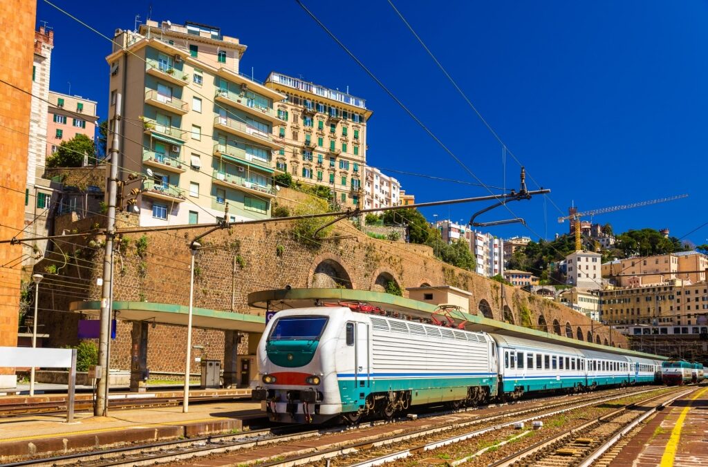 Train in Genoa