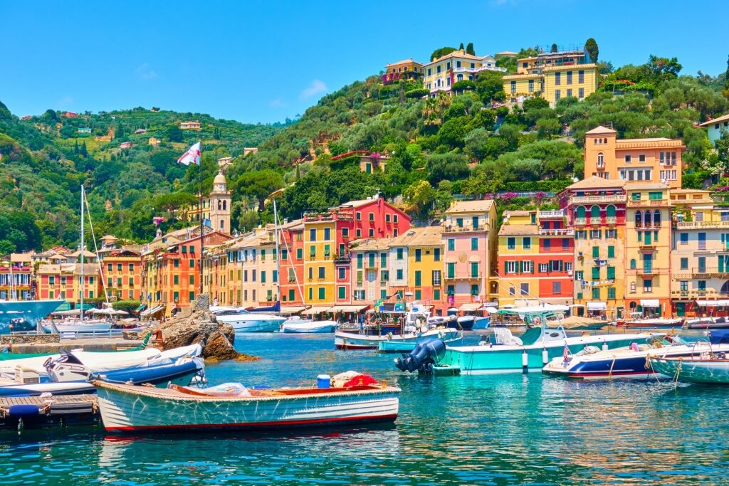 Colorful waterfront of Portofino