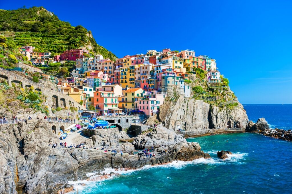 Colorful village of Manarola in Cinque Terre