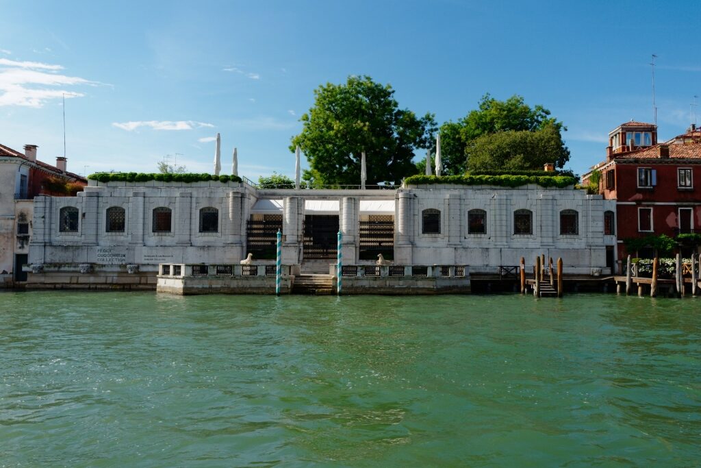 View of Peggy Guggenheim Collection from the water