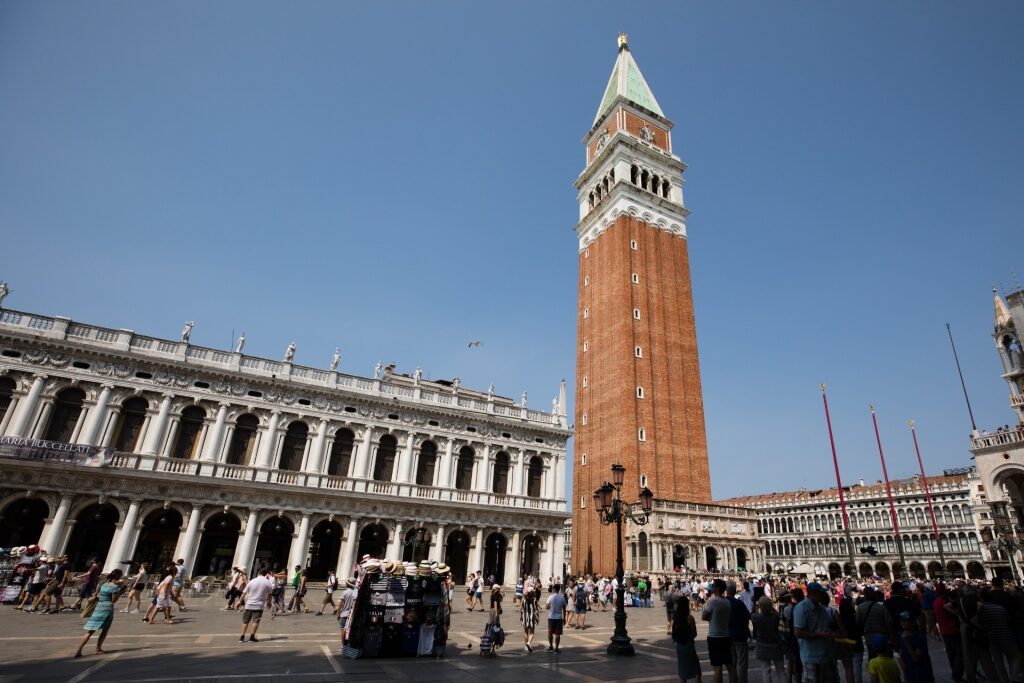 View of St. Mark’s campanile