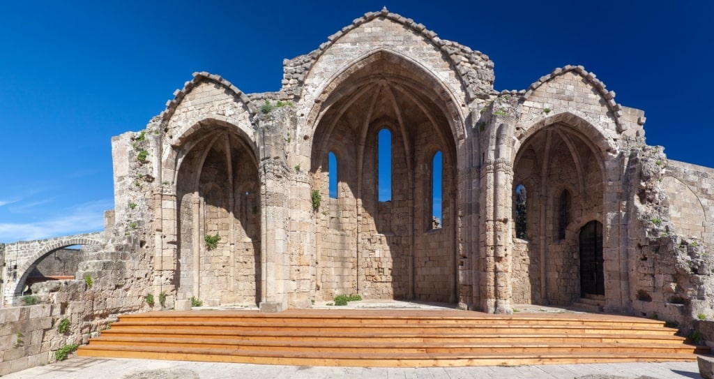 Exterior of the Church of the Virgin of the Burgh