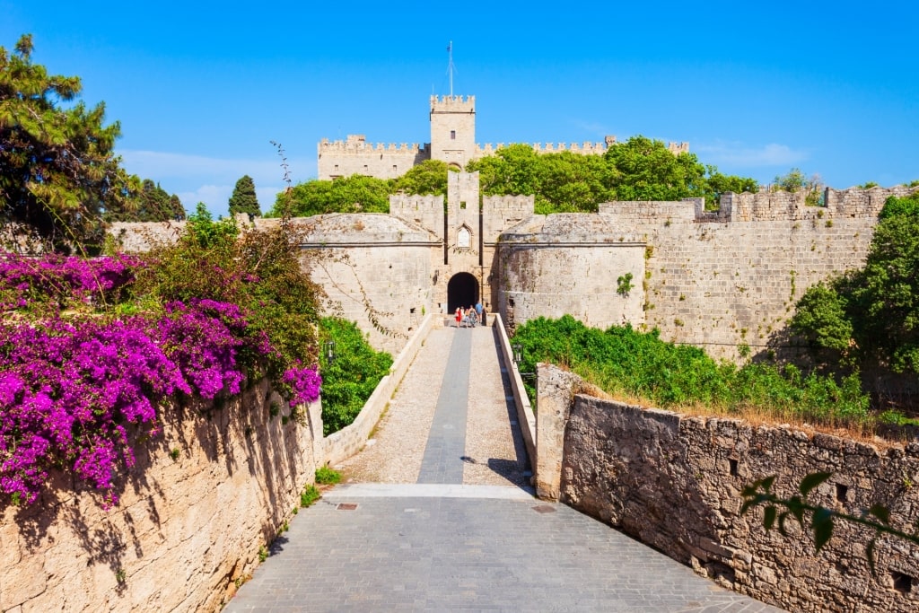 View of Rhodes Old Town