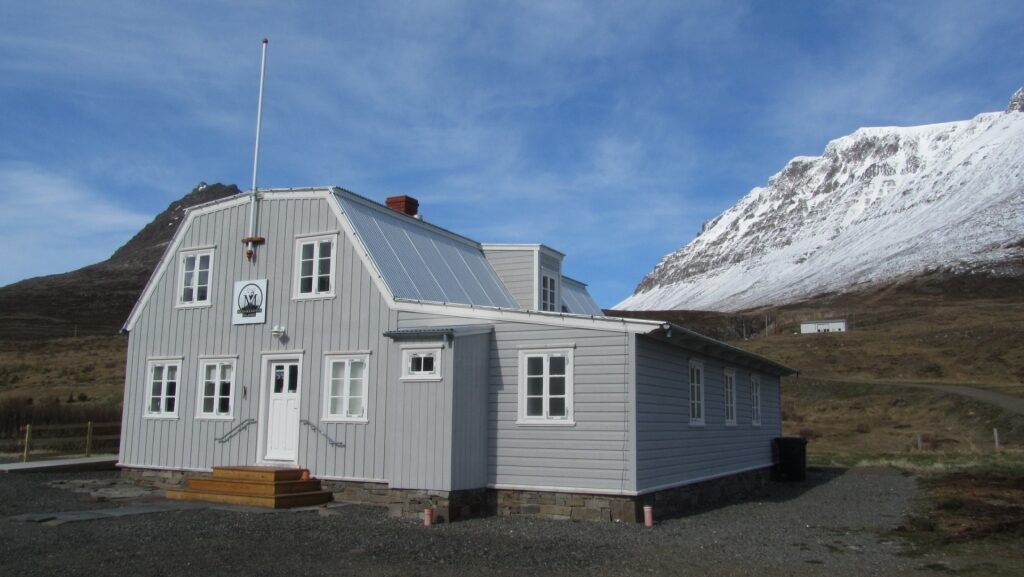 Exterior of Arctic Fox Centre