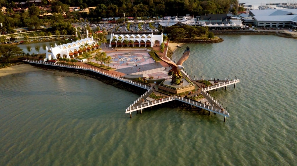 Aerial view of Eagle Square