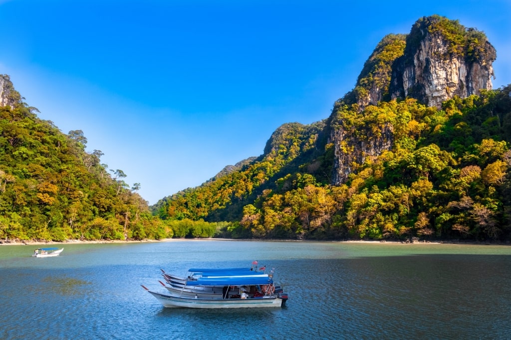 Boat in Kilim Geoforest Park