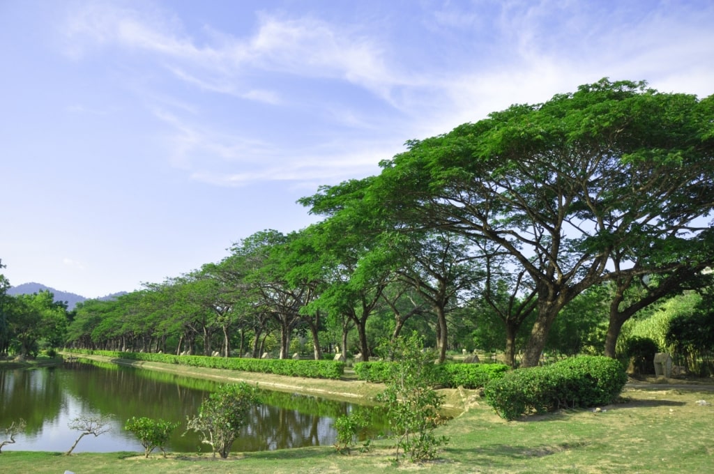 Lake within Taman Lagenda Langkawi