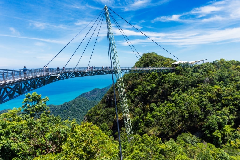 Visit the Sky Bridge, one of the best things to do in Langkawi