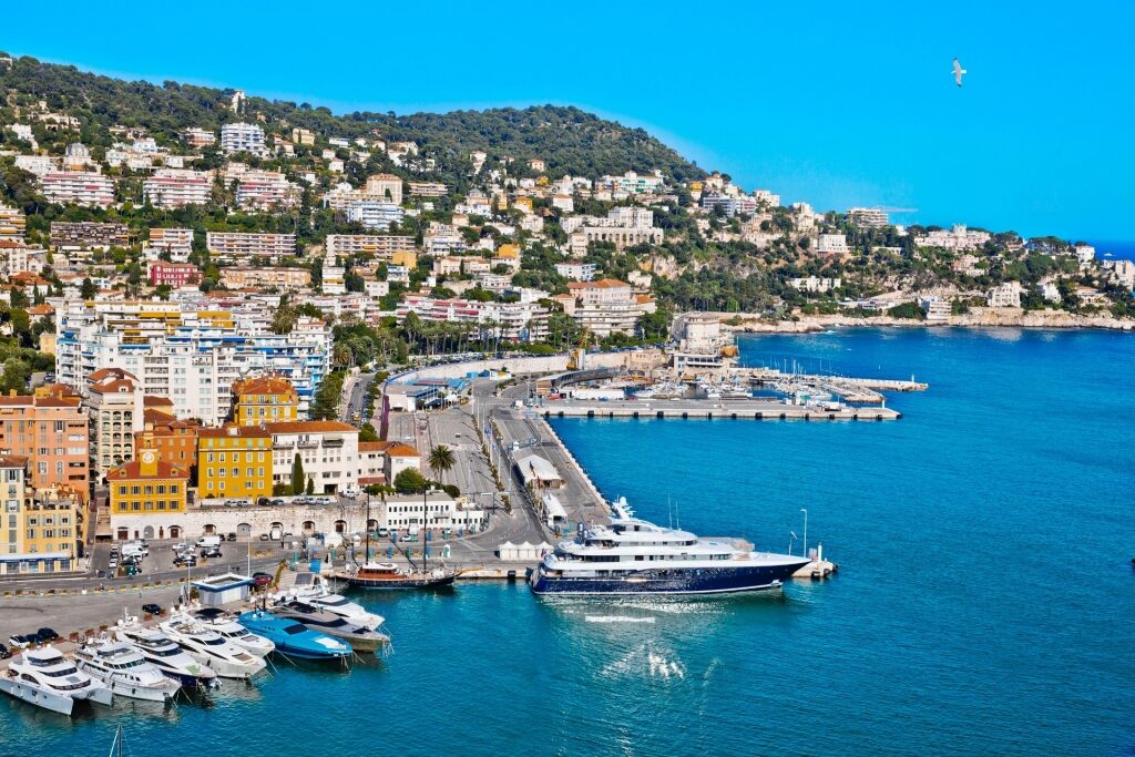 Shoreline of Nice
