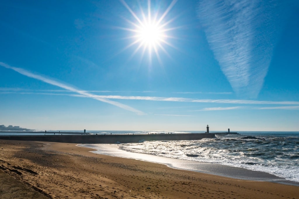 Sandy beach of Praia dos Ingleses