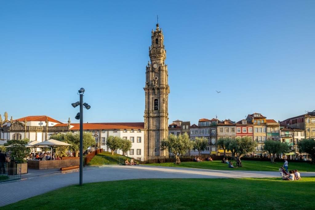 View of the Clerigos Tower