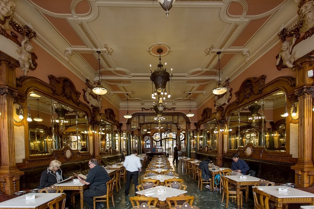 Interior of Majestic Café