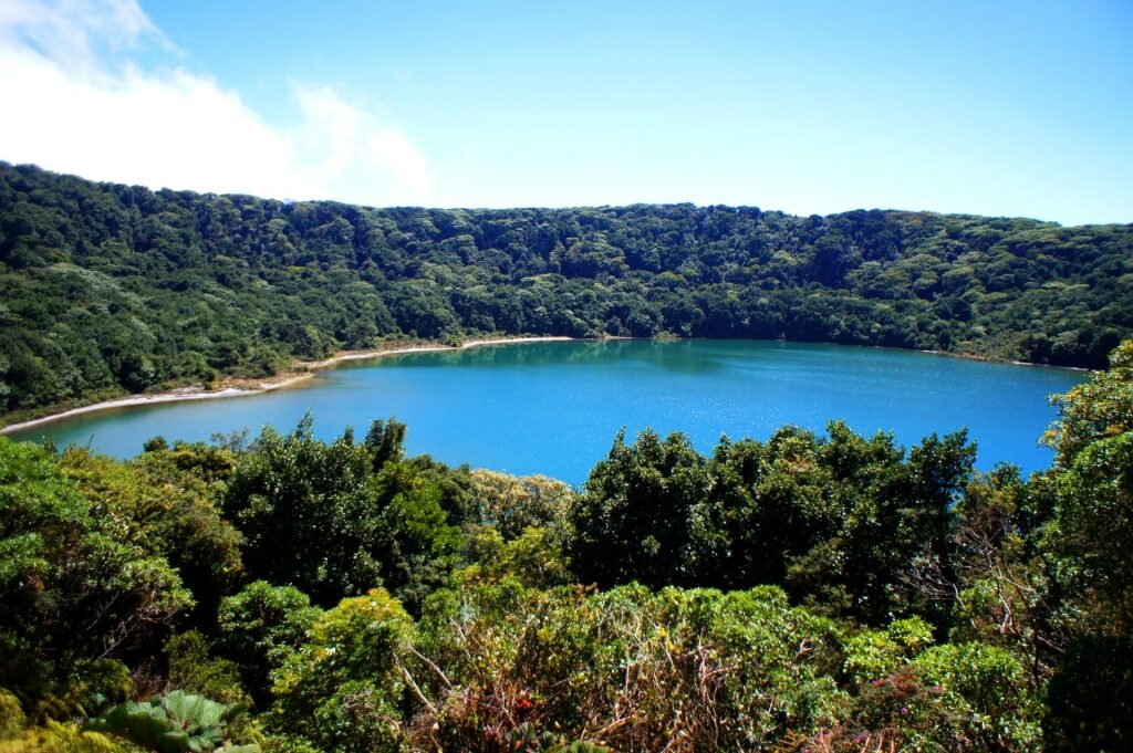 Botos Lagoon in Costa Rica