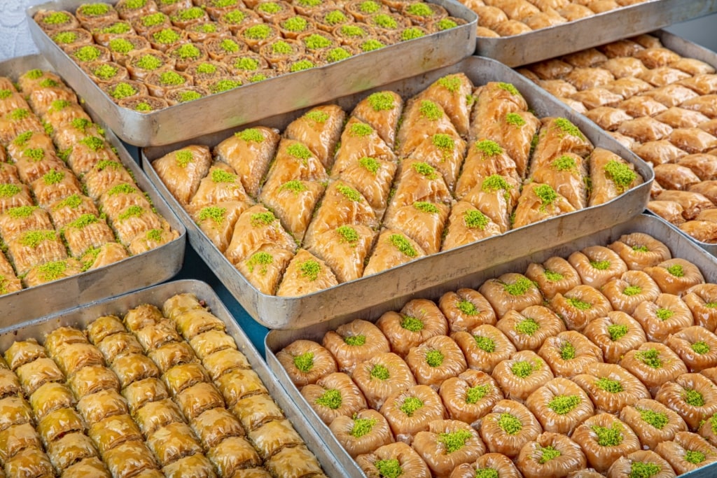 Slices of Baklava