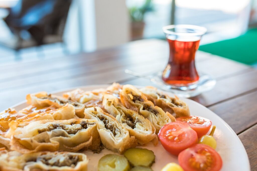 Plate of Börek