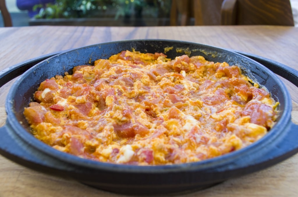 Plate of Menemen