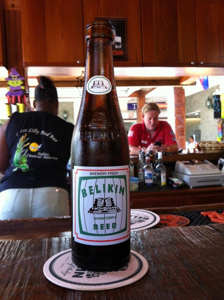 Bottle of Belikin beer