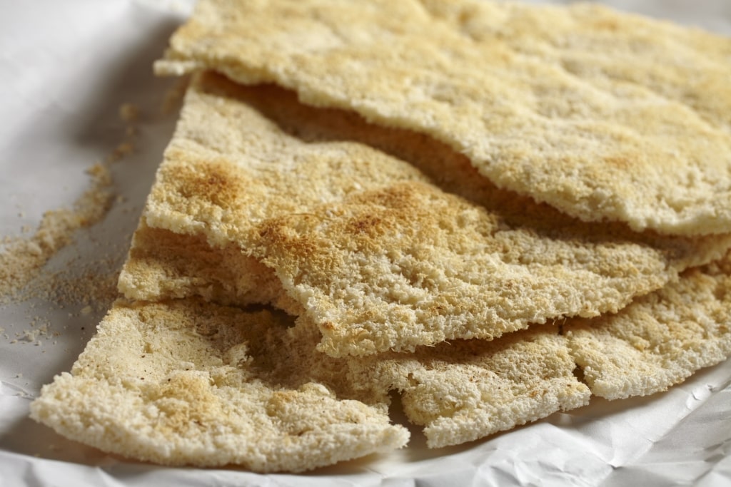 Plate of Cassava bread